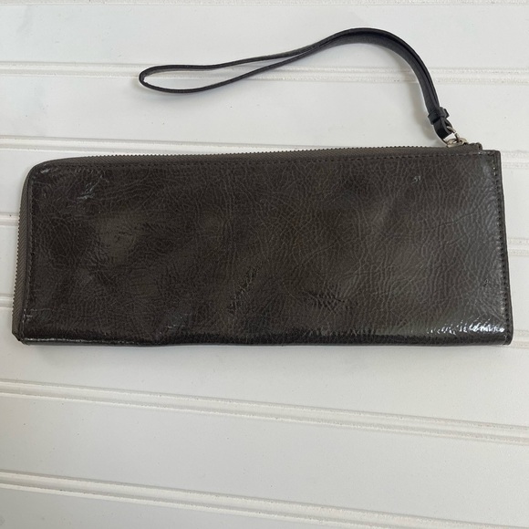 Aldo Envelope Wristlet Clutch Zipper Cardholder Purse 11 x 4.5 - Picture 1 of 8